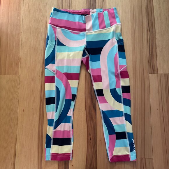 Women's Ltd Run Pulse Capri - Riviera - Picture 3 of 12